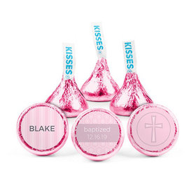 Personalized Baptism Classic Cross Hershey's Kisses