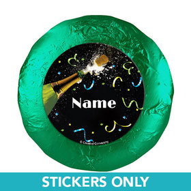 Sparkle Birthday Milestone Personalized 1.25" Stickers (48 Stickers)