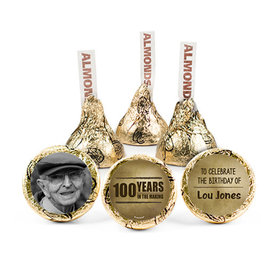 Personalized Milestone 100th Birthday Years in the Making Hershey's Kisses