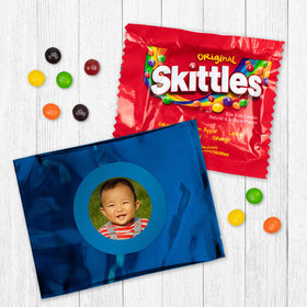Personalized First Birthday Photo Skittles