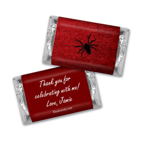 Birthday Personalized Hershey's Miniatures Spiderman Style Web