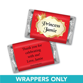 Birthday Personalized Hershey's Miniatures Wrappers Storybook Princess
