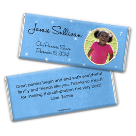Birthday Personalized Chocolate Bar Wrappers Twinkle Princess Photo