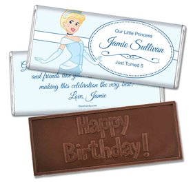 Birthday Personalized Embossed Chocolate Bar A Real Cinderella