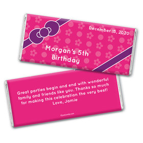 Birthday Personalized Chocolate Bar Wrappers Hello Kitty