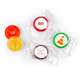 Birthday Stickers Hooray! Personalized LifeSavers 5 Flavor Hard Candy