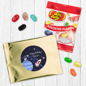 Personalized Space Birthday Jelly Belly Jelly Beans Favor - Out of this World