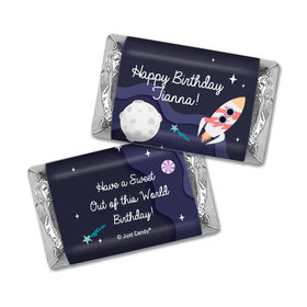 Personalized Out of This World Kids Birthday Favors Mini Wrappers