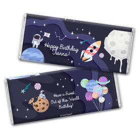 Personalized Kids Birthday Out of This World Chocolate Bar
