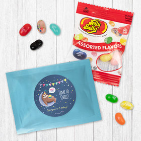 Personalized Party Sloth Birthday Jelly Belly Jelly Beans Favor