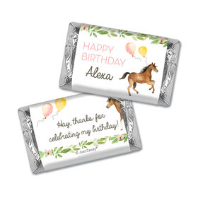 Personalized Galloping Birthday Kids Birthday Favors Mini Wrappers