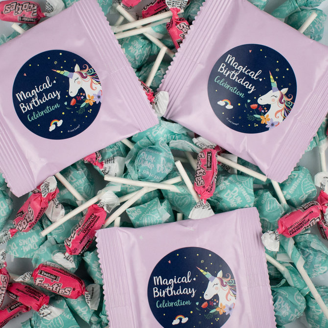 Personalized Kids Birthday Party Favors Gifts, Unicorn Magic