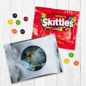 Personalized Birthday Harry Potter Wizzardly Wishes Skittles
