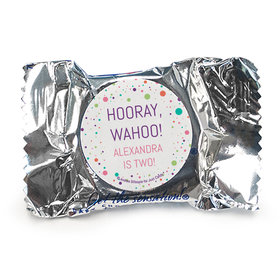 Personalized Birthday Colorful Splatter York Peppermint Patties