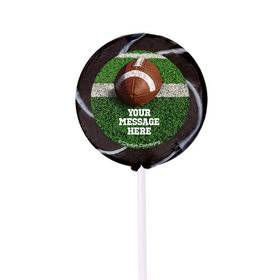 Football Personalized 2" Lollipops (24 Pack)