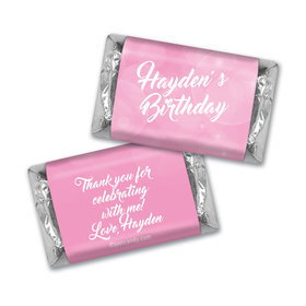 Birthday Personalized Hershey's Miniatures Bubbles & Dots