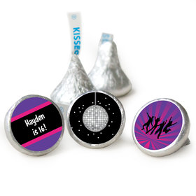 Birthday Chocolates - Dance Stickers - Kisses Candy Assembled Kisses