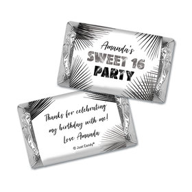 Personalized Birthday Hershey's Miniatures Sweet 16 Beach Party