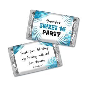 Personalized Birthday Hershey's Miniatures Wrappers Sweet 16 Beach Party
