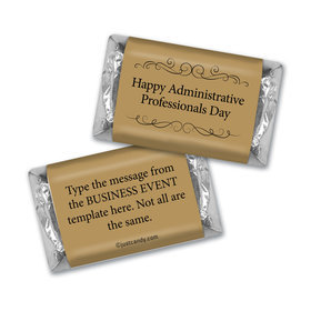 Personalized Administrative Professionals Day You Deserve It Hershey's Miniatures