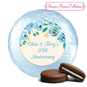 Bonnie Marcus Collection Anniversary Favors Here's Something Blue Milk Chocolate Covered Oreos