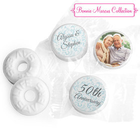 Personalized Bonnie Marcus Anniversary Vintage Linen Life Savers Mints