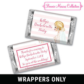 Bonnie Marcus Collection Personalized Candy Bar & Wrapper Bridal March Bachelorette Party Favors