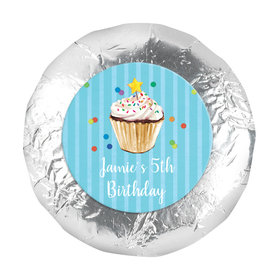 Bonnie Marcus Collection Birthday Cupcake Dazzle 1.25" Stickers (48 Stickers)