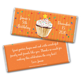 Bonnie Marcus Collection Personalized Chocolate Bar Wrappers Birthday Wrappers Cupcake Dazzle