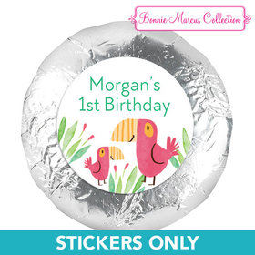 Bonnie Marcus Collection Safari Snuggles Birthday 1.25" Stickers (48 Stickers)