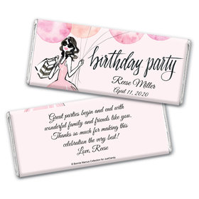 Bonnie Marcus Collection Personalized Chocolate Bar Wrappers Birthday Wrappers Blithe Spirit Birthday
