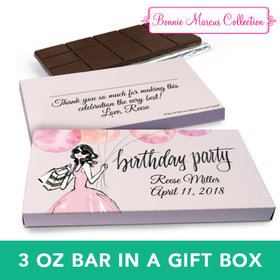 Deluxe Personalized Blithe Spirit Chocolate Bar in Gift Box (3oz Bar)