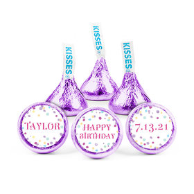 Personalized Birthday Sprinkling Confetti Hershey's Kisses