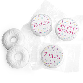 Personalized Bonnie Marcus Birthday Sprinkling Confetti Life Savers Mints