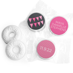 Bonnie Marcus Collection Personalized LIFE SAVERS Mints It's a Girl Banner Birth Announcement