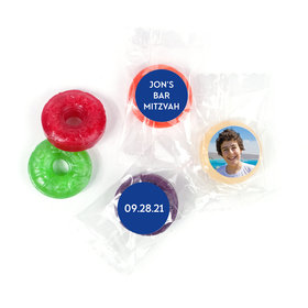 Personalized Bonnie Marcus Bar Mitzvah Traditional Star LifeSavers 5 Flavor Hard Candy