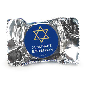 Personalized Bonnie Marcus Bar Mitzvah Traditional Star York Peppermint Patties
