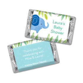 Bonnie Marcus Collection Personalized Mini Candy Bar Wrapper Baby Shower Candy Safari Snuggles
