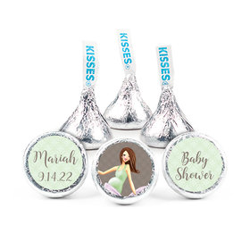 Bonnie Marcus Collection Baby Bow Baby Shower 3/4" Stickers - Custom (108 Stickers)
