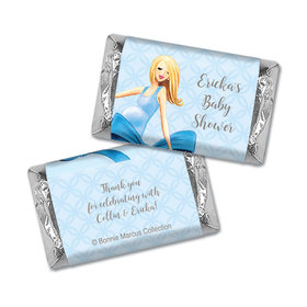 Bonnie Marcus Collection Personalized Mini Candy Bar Wrapper Baby Shower Favors Baby Bow