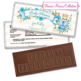 Bonnie Marcus Collection Personalized Embossed Chocolate Bar Baby Shower Favors Story Time