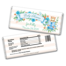 Bonnie Marcus Collection Personalized Chocolate Bar Wrappers Baby Shower Favors Story Time