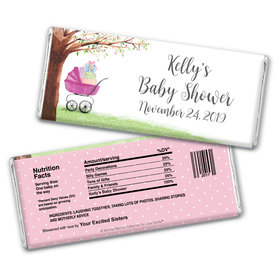 Bonnie Marcus Collection Personalized Chocolate Bar Wrappers Baby Shower Favors Rockabye Baby