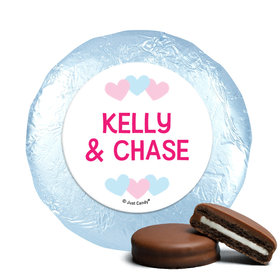 Personalized Bonnie Marcus Gender Reveal Onesies Chocolate Covered Oreos