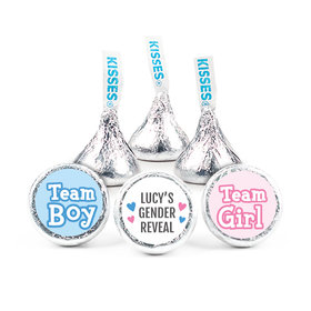 Personalized Bonnie Marcus Gender Reveal Boy or Girl Hershey's Kisses