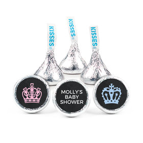 Personalized Bonnie Marcus Gender Reveal Princess or Prince Hershey's Kisses