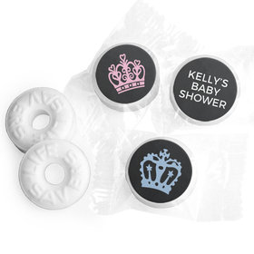 Personalized Bonnie Marcus Gender Reveal Princess or Prince Life Savers Mints