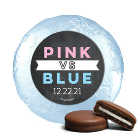 Personalized Bonnie Marcus Gender Reveal Team Pink vs. Team Blue Chocolate Covered Oreos