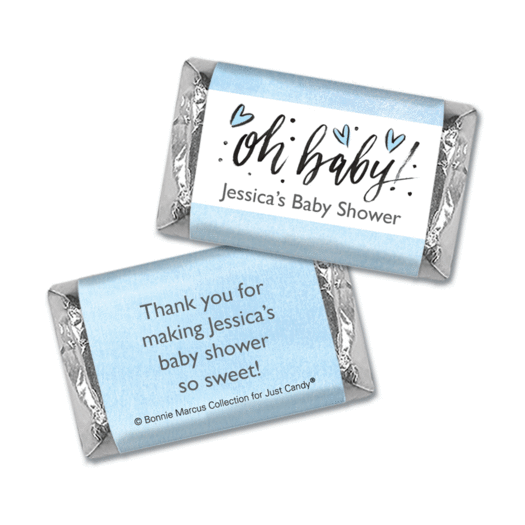 Personalized Bonnie Marcus Baby Shower Mini Wrappers