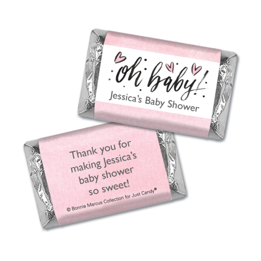 Personalized Bonnie Marcus Baby Shower Mini Wrappers